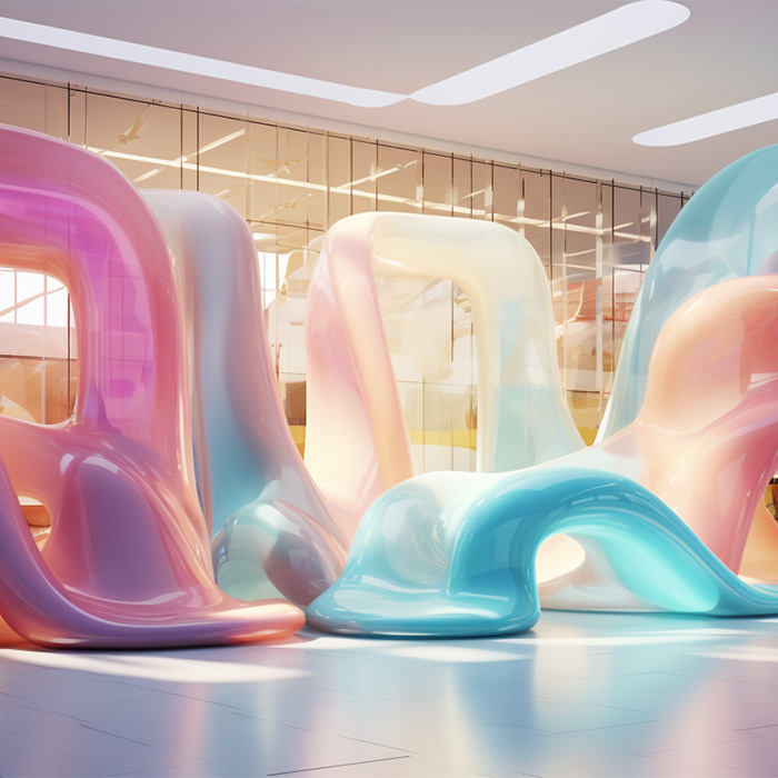 Futuristic Kiosk Design 3